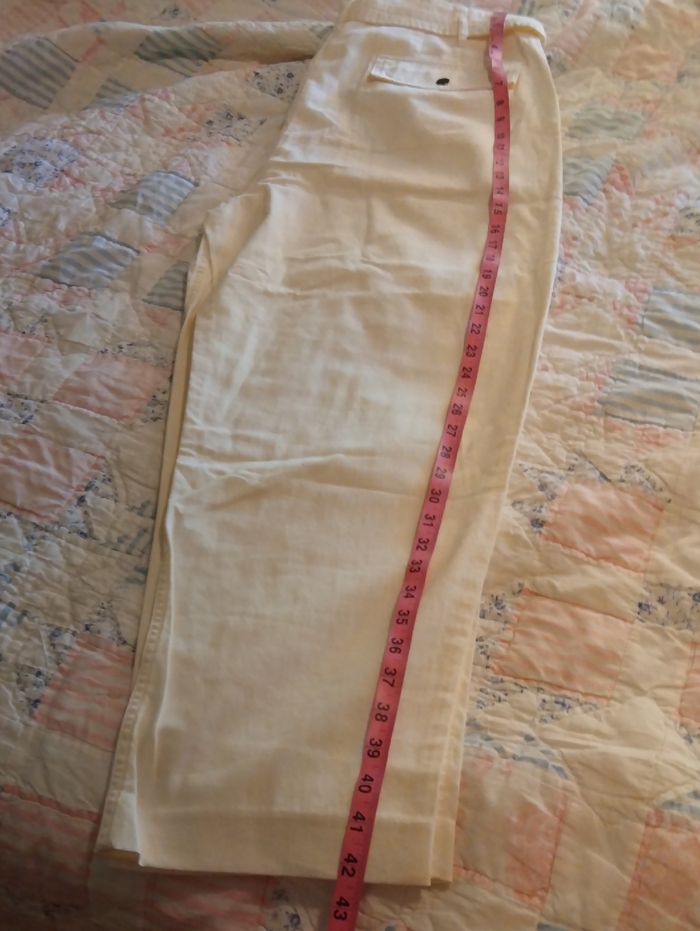 White Banana Republic pants, size 16 new! Great for spring/ summer